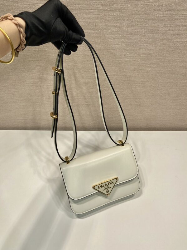 Prada Embl??me Leather Bag