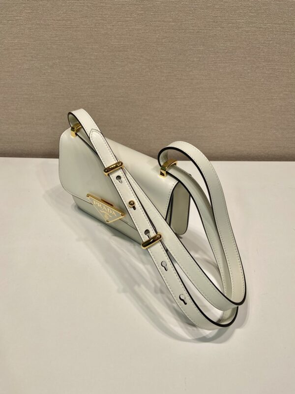 Prada Embl??me Leather Bag