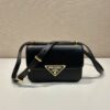 Prada Embl??me Leather Bag