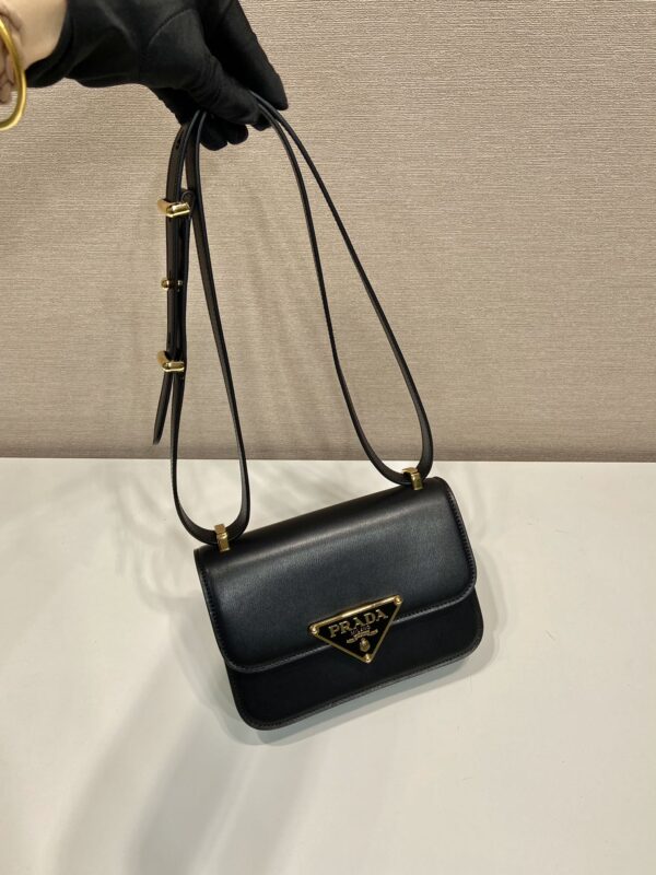 Prada Embl??me Leather Bag