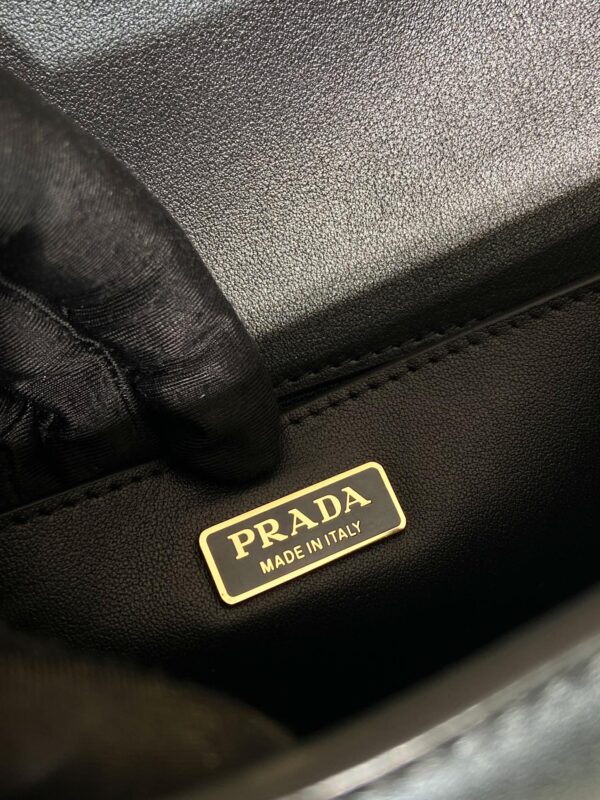 Prada Embl??me Leather Bag