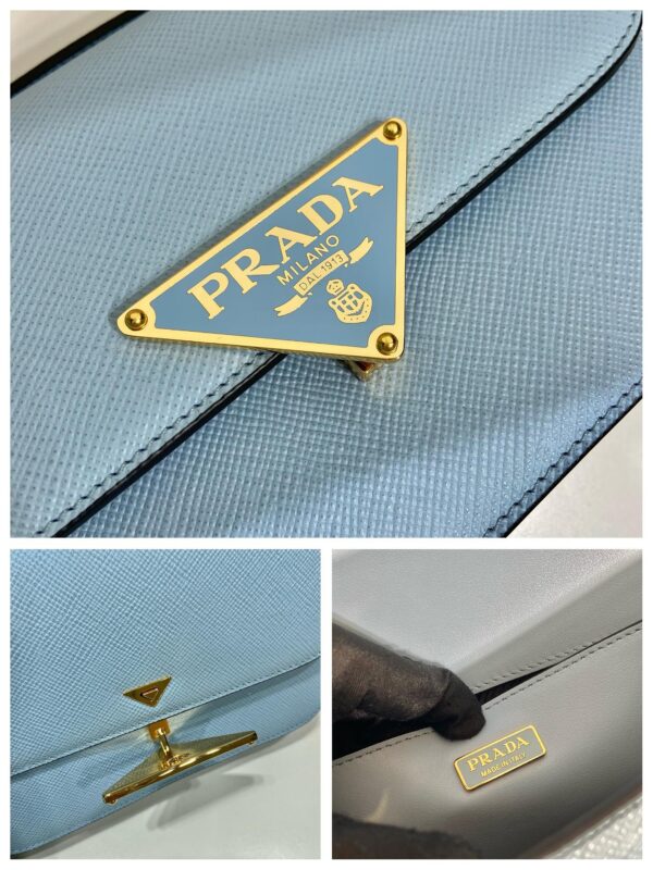 Prada Saffiano Leather Shoulder Bag