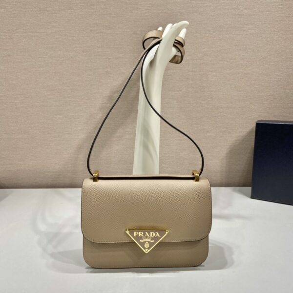 Prada Saffiano Leather Shoulder Bag