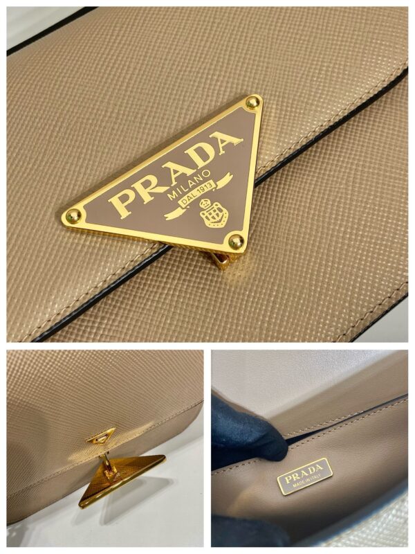 Prada Saffiano Leather Shoulder Bag