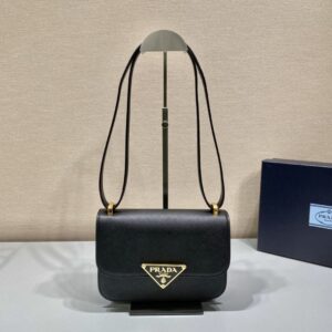 Prada Saffiano Leather Shoulder Bag