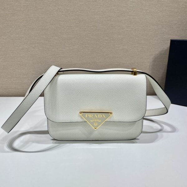 Prada Saffiano Leather Shoulder Bag