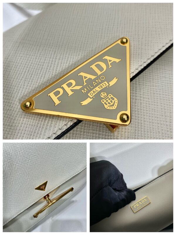Prada Saffiano Leather Shoulder Bag