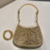 Prada Cleo satin bag with crystals