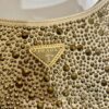 Prada Cleo satin bag with crystals