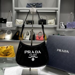 Prada Cleo satin bag