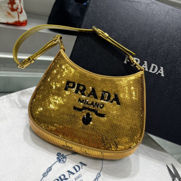 Prada Cleo satin bag