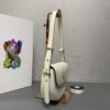Prada Arqu?? Leather shoulder bag moon bag