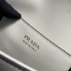 Prada Arqu?? Leather shoulder bag moon bag