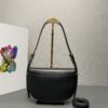 Prada Arqu?? Leather shoulder bag moon bag