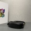 Prada Arqu?? Leather shoulder bag moon bag