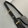 Prada Arqu?? Leather shoulder bag moon bag