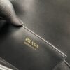 Prada Arqu?? Leather shoulder bag moon bag