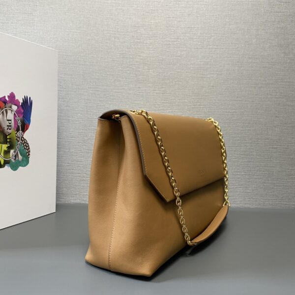 Prada Large Leather Shoulder Bag