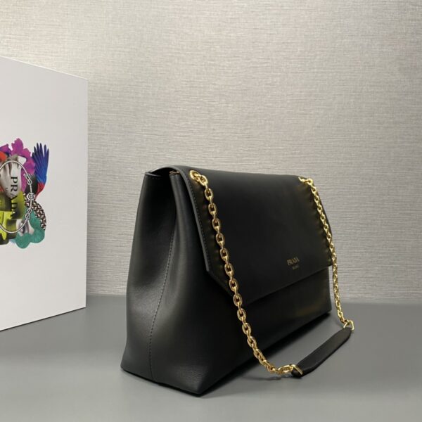 Prada Large Leather Shoulder Bag