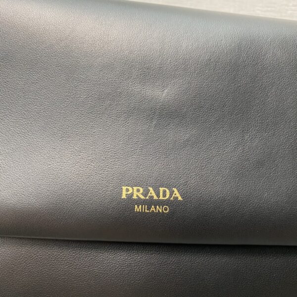 Prada Large Leather Shoulder Bag