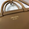Prada Buckle small leather handbag with double belt