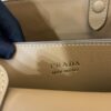 Prada Buckle small leather handbag with double belt