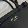 Prada Buckle small leather handbag with double belt