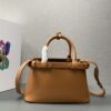 Prada Buckle small leather handbag with double belt