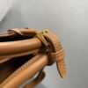 Prada Buckle small leather handbag with double belt