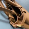 Prada Buckle small leather handbag with double belt