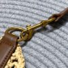 YSL OXALIS BAG IN RAFFIA MACRAMÉ