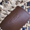 YSL OXALIS BAG IN RAFFIA MACRAMÉ