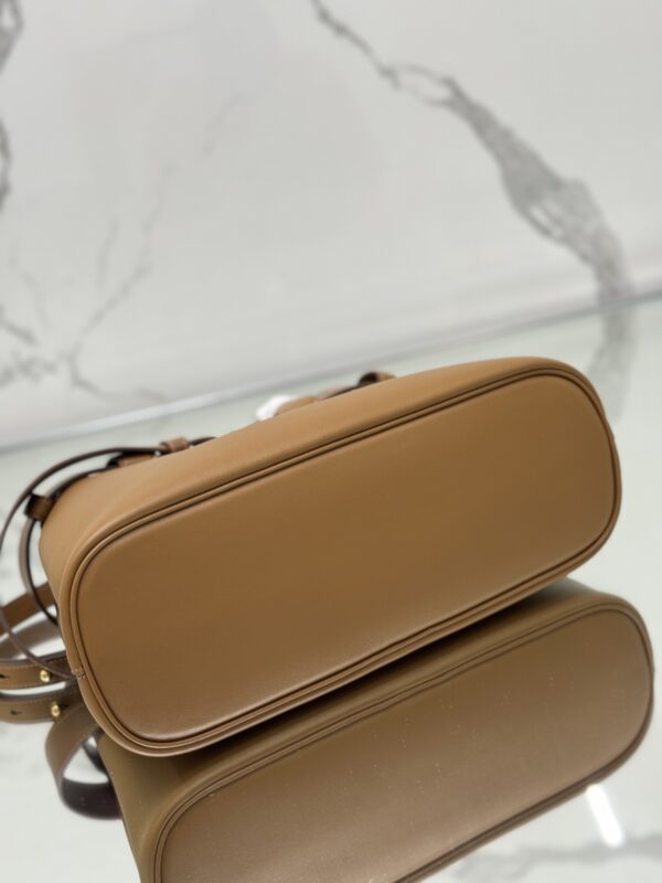 Prada Buckle medium leather handbag with belt