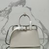 Prada Buckle medium leather handbag with belt