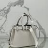 Prada Buckle medium leather handbag with belt