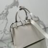 Prada Buckle medium leather handbag with belt