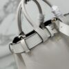 Prada Buckle medium leather handbag with belt