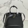 Prada Buckle medium leather handbag with belt