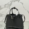 Prada Buckle medium leather handbag with belt