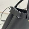 Prada Buckle medium leather handbag with belt