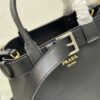 Prada Buckle medium leather handbag with belt