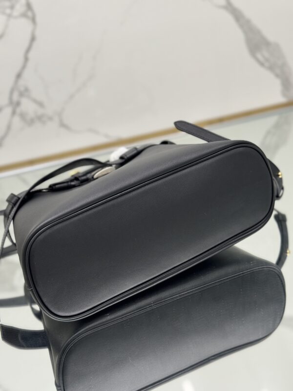 Prada Buckle medium leather handbag with belt