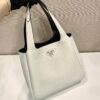 Prada Large leather tote