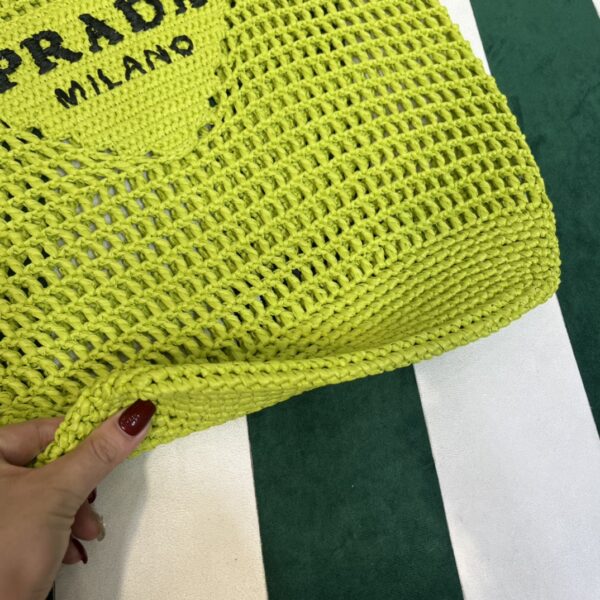 Prada Crochet tote bag