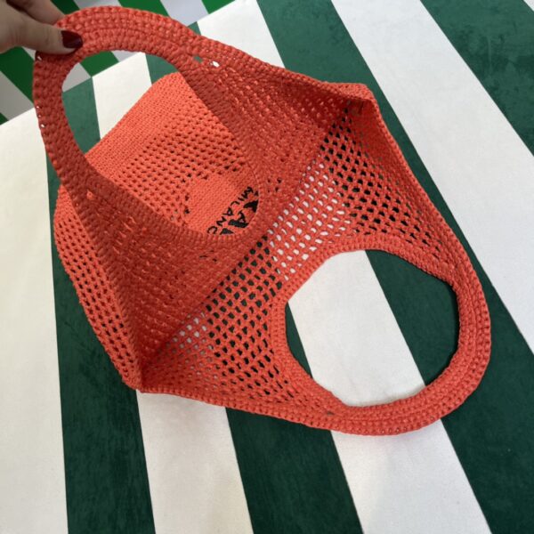 Prada Crochet tote bag
