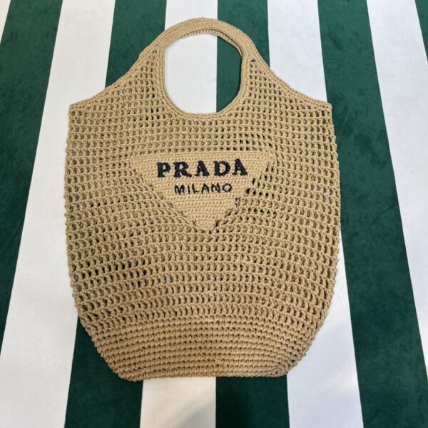 Prada Crochet tote bag