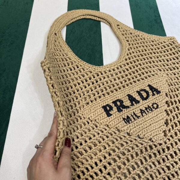 Prada Crochet tote bag