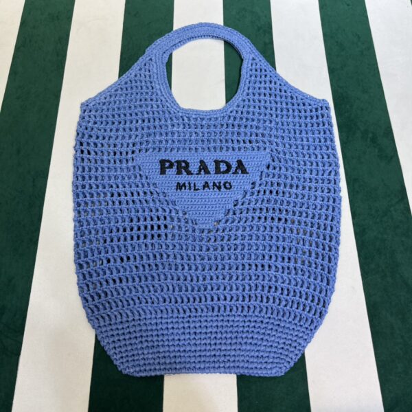 Prada Crochet tote bag