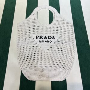 Prada Crochet tote bag