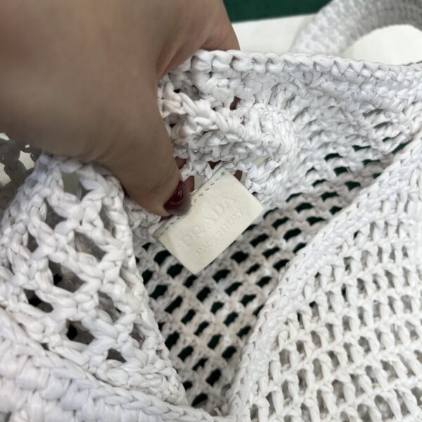 Prada Crochet tote bag